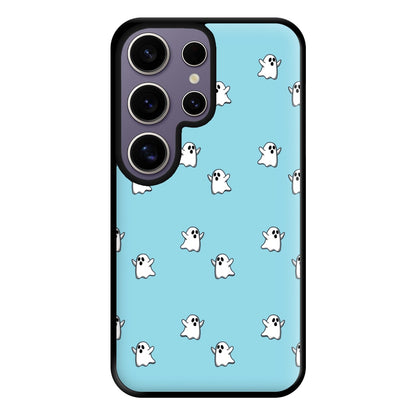 Ghost Pattern - Halloween Phone Case for Galaxy S25 Ultra