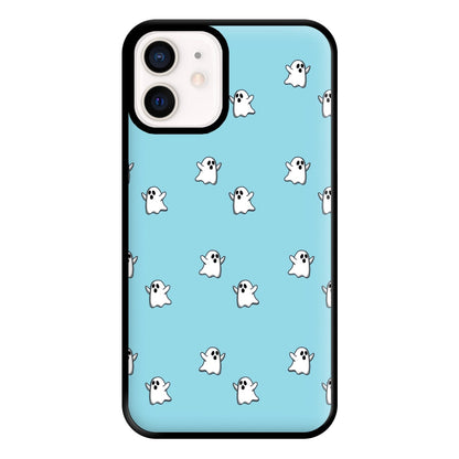 Ghost Pattern - Halloween Phone Case for iPhone 12 Mini