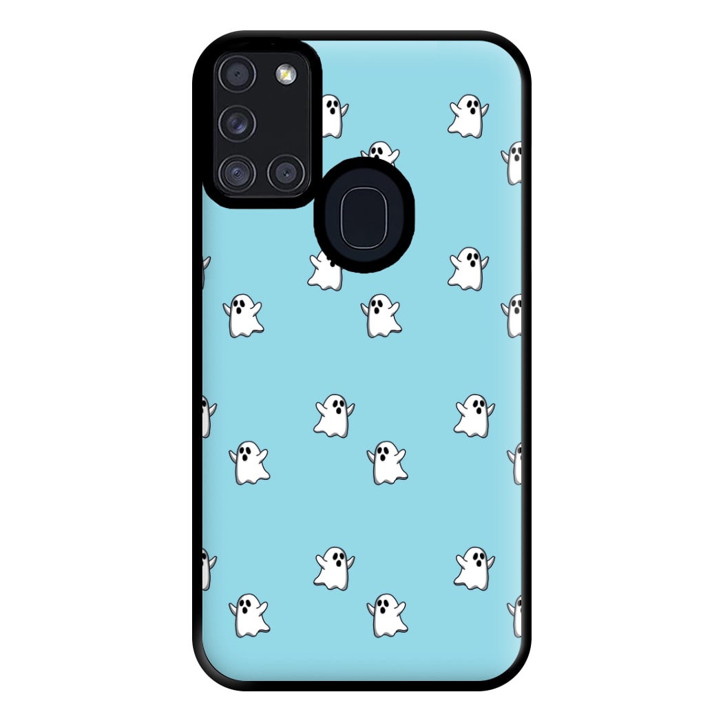 Ghost Pattern - Halloween Phone Case for Galaxy A21s