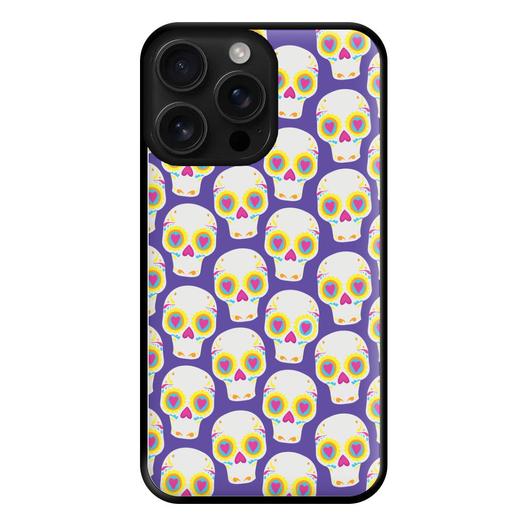 Skull Pattern - Halloween Phone Case