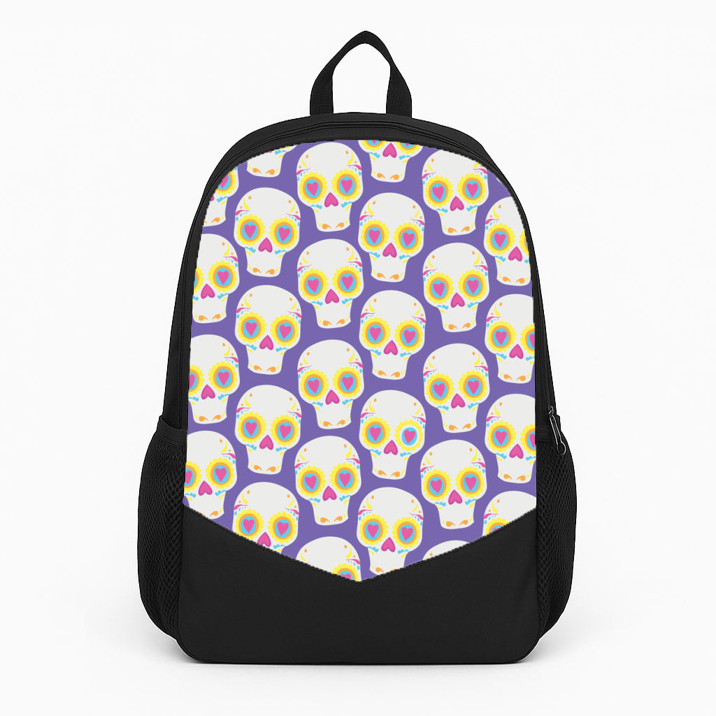 Skull Pattern - Halloween Backpack