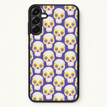 Skull Pattern - Halloween Phone Case for Galaxy A37