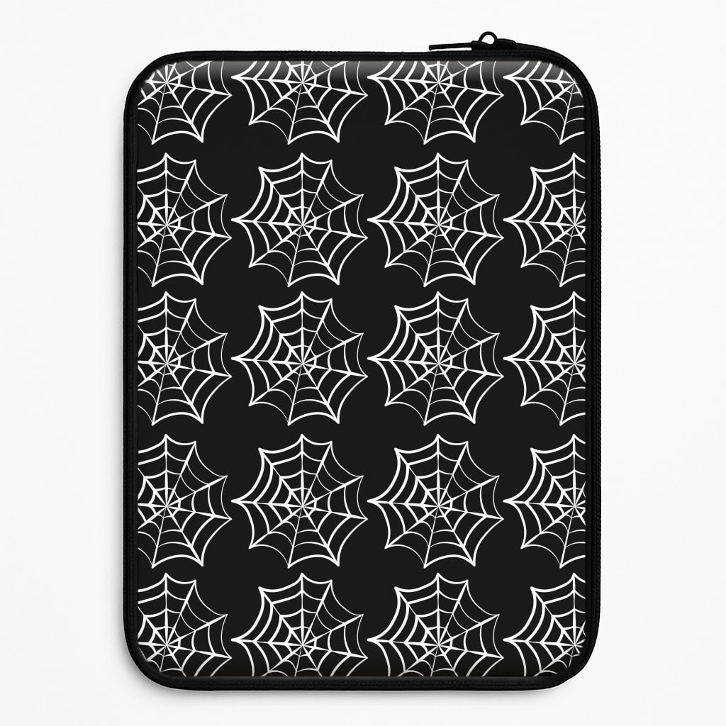 Cobwebs - Halloween Laptop Sleeve