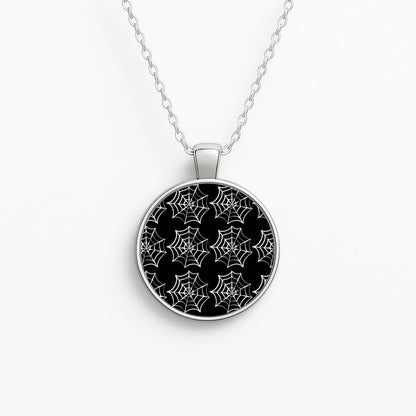 Cobwebs - Halloween Necklace