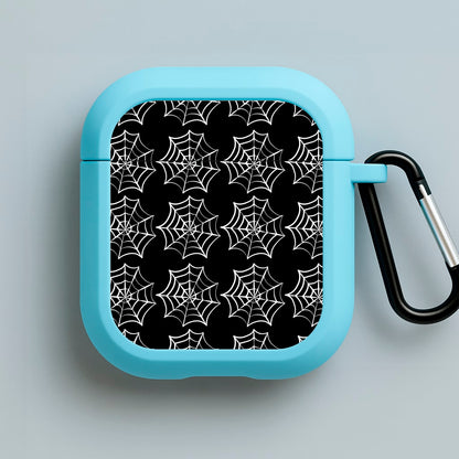 Cobwebs - Halloween Blue AirPods Case
