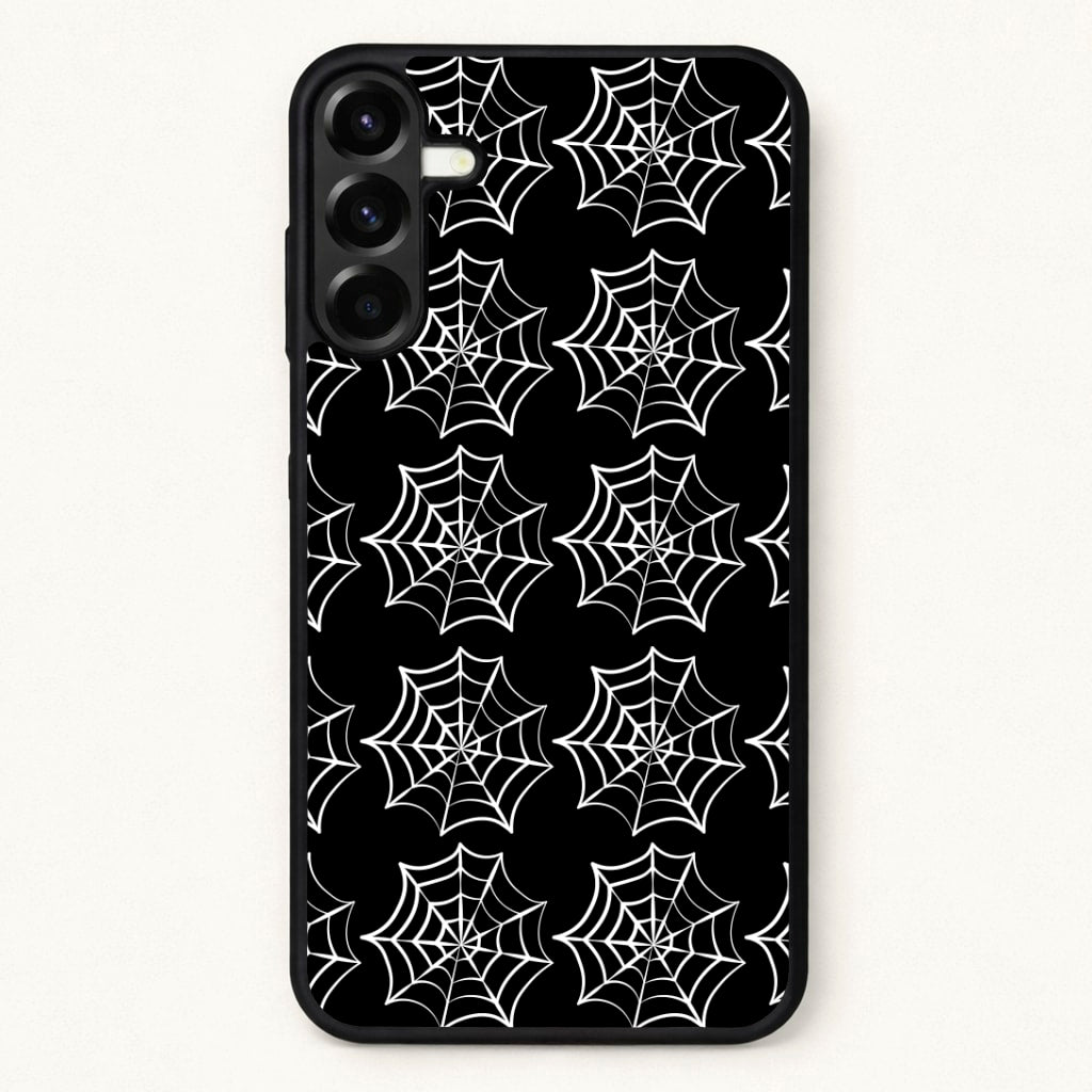 Cobwebs - Halloween Phone Case for Galaxy A57