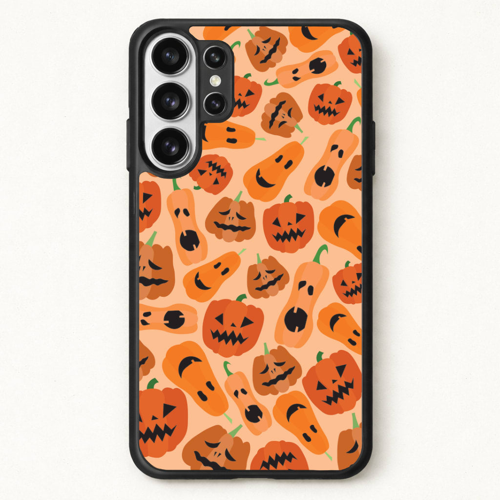 Chilli Pumpkin - Halloween Phone Case for Galaxy S26 Ultra