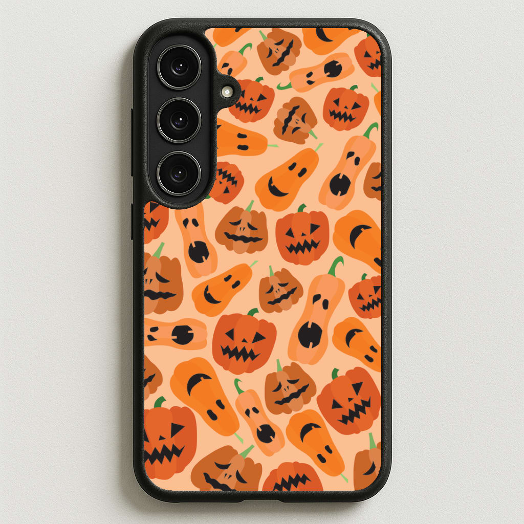 Chilli Pumpkin - Halloween Phone Case for Galaxy S25FE