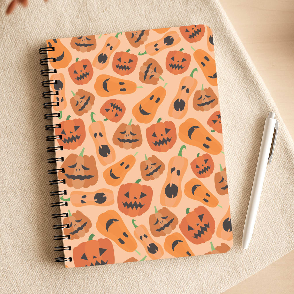 Chilli Pumpkin - Halloween Notepad