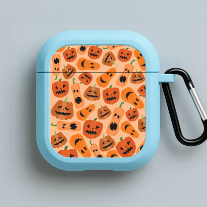Chilli Pumpkin - Halloween Blue AirPods Case