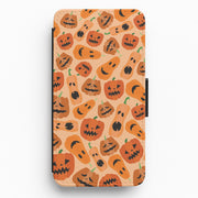 Chilli Pumpkin - Halloween Flip / Wallet Phone Case 1