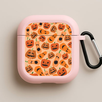 Chilli Pumpkin - Halloween Pink AirPods Case
