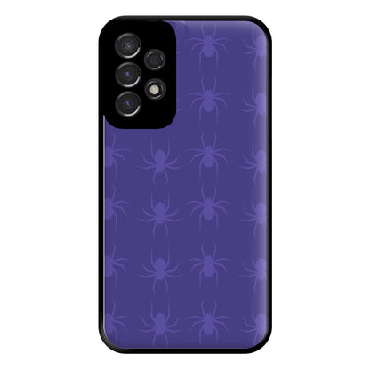 Spider Pattern - Halloween Phone Case for Galaxy A53