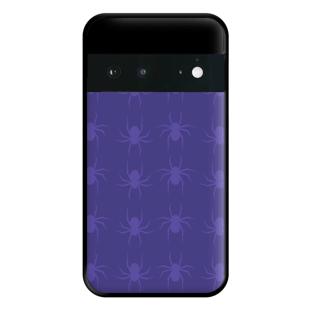 Spider Pattern - Halloween Phone Case for Google Pixel 6a