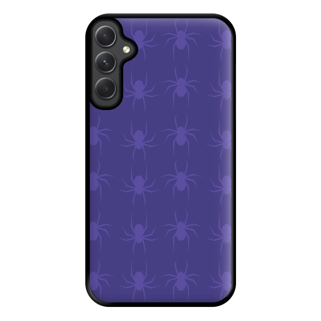 Spider Pattern - Halloween Phone Case for Galaxy A14