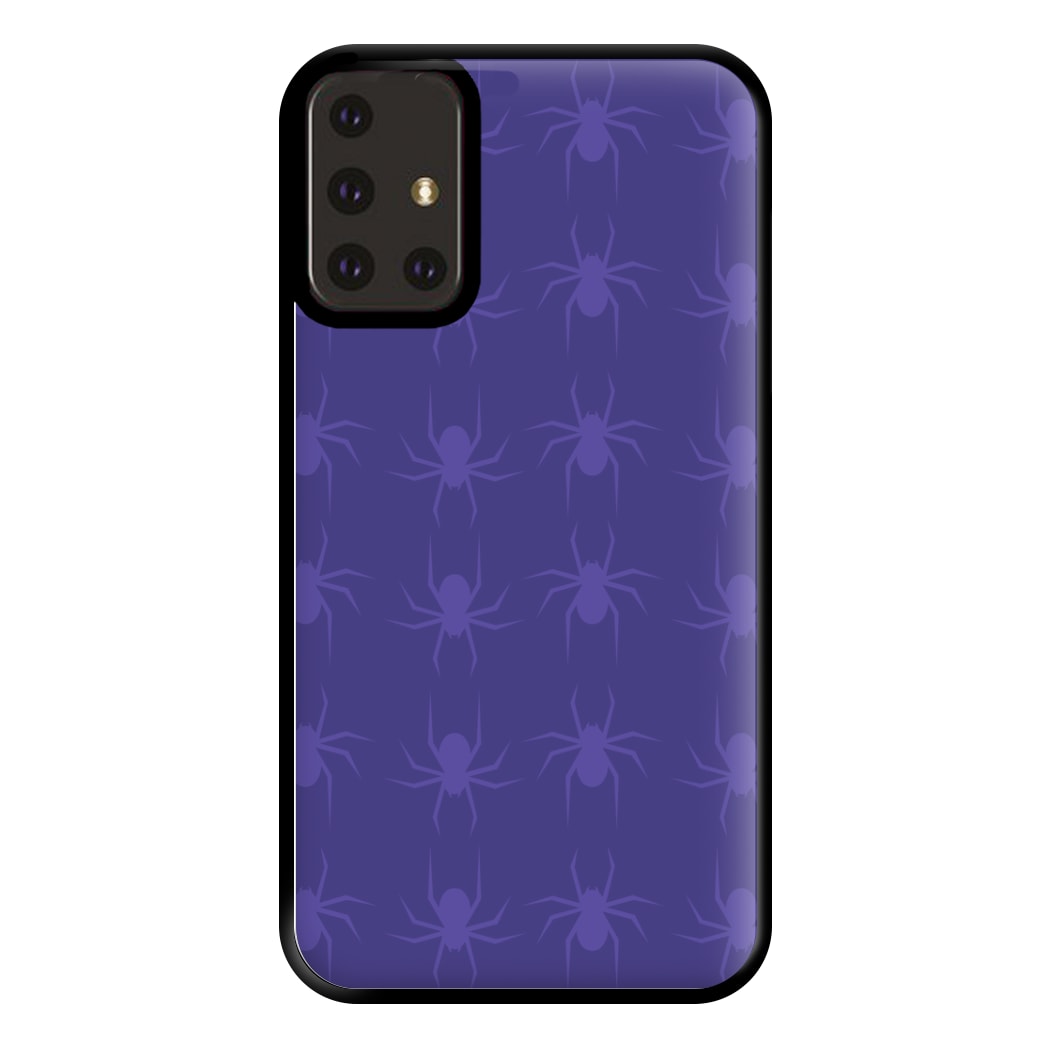 Spider Pattern - Halloween Phone Case for Galaxy A71