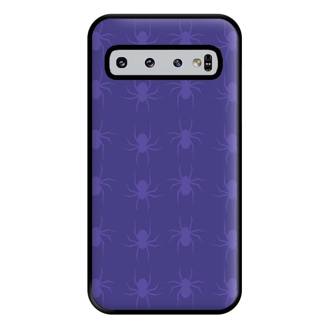 Spider Pattern - Halloween Phone Case for Galaxy S10 Plus