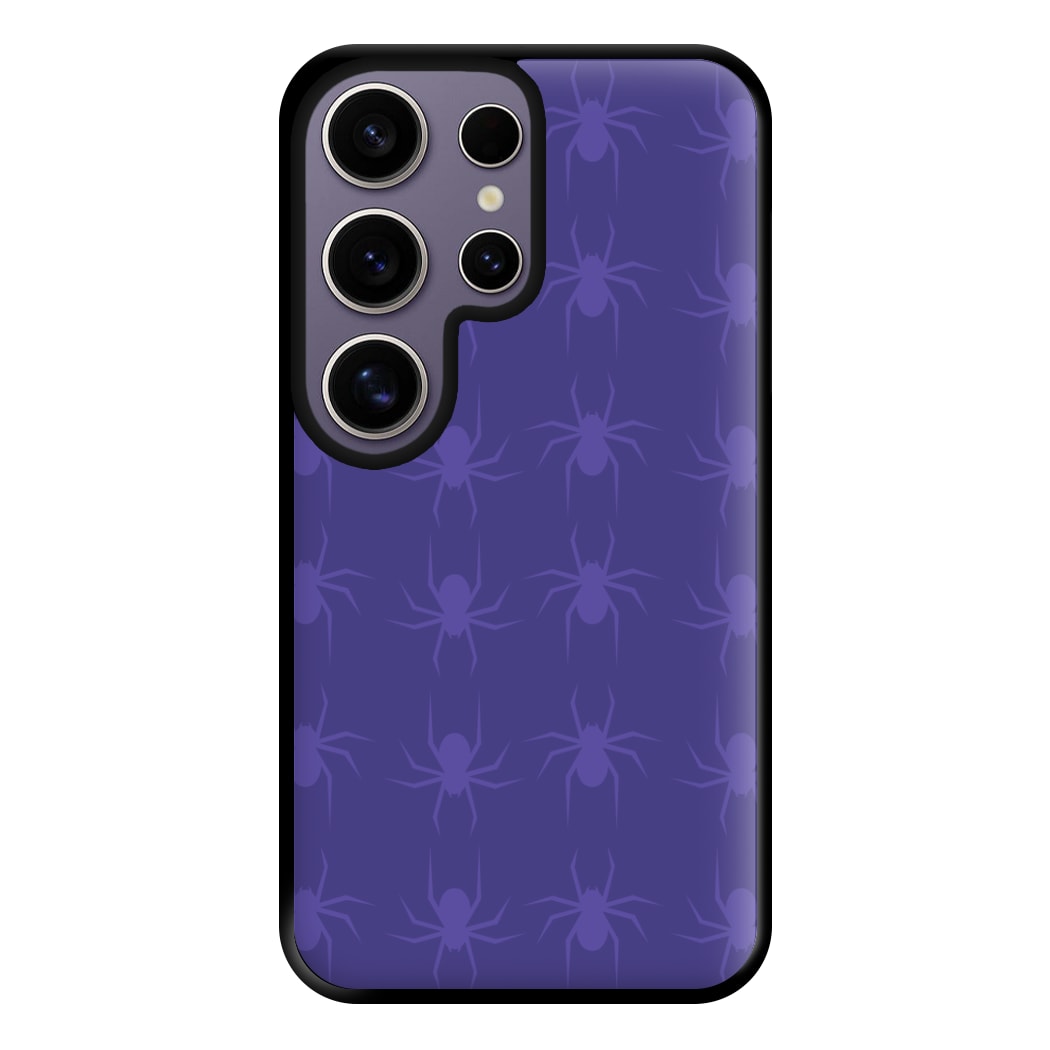 Spider Pattern - Halloween Phone Case for Galaxy S25 Ultra