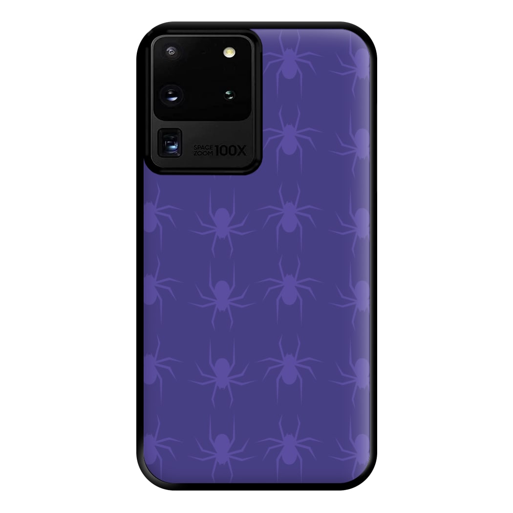 Spider Pattern - Halloween Phone Case for Galaxy S20 Ultra