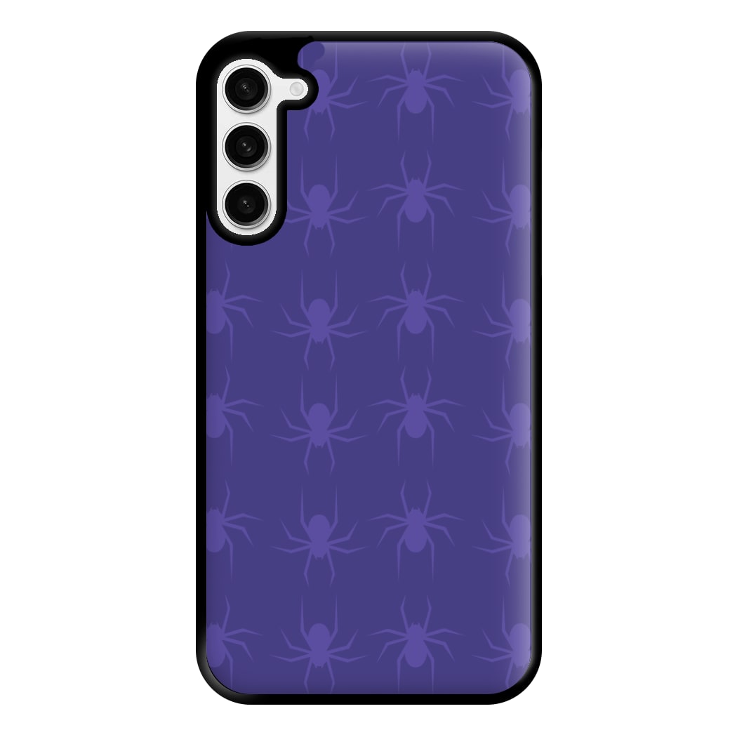 Spider Pattern - Halloween Phone Case for Galaxy S23 Plus