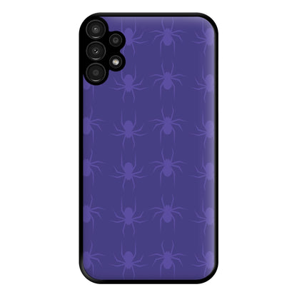 Spider Pattern - Halloween Phone Case for Galaxy A13