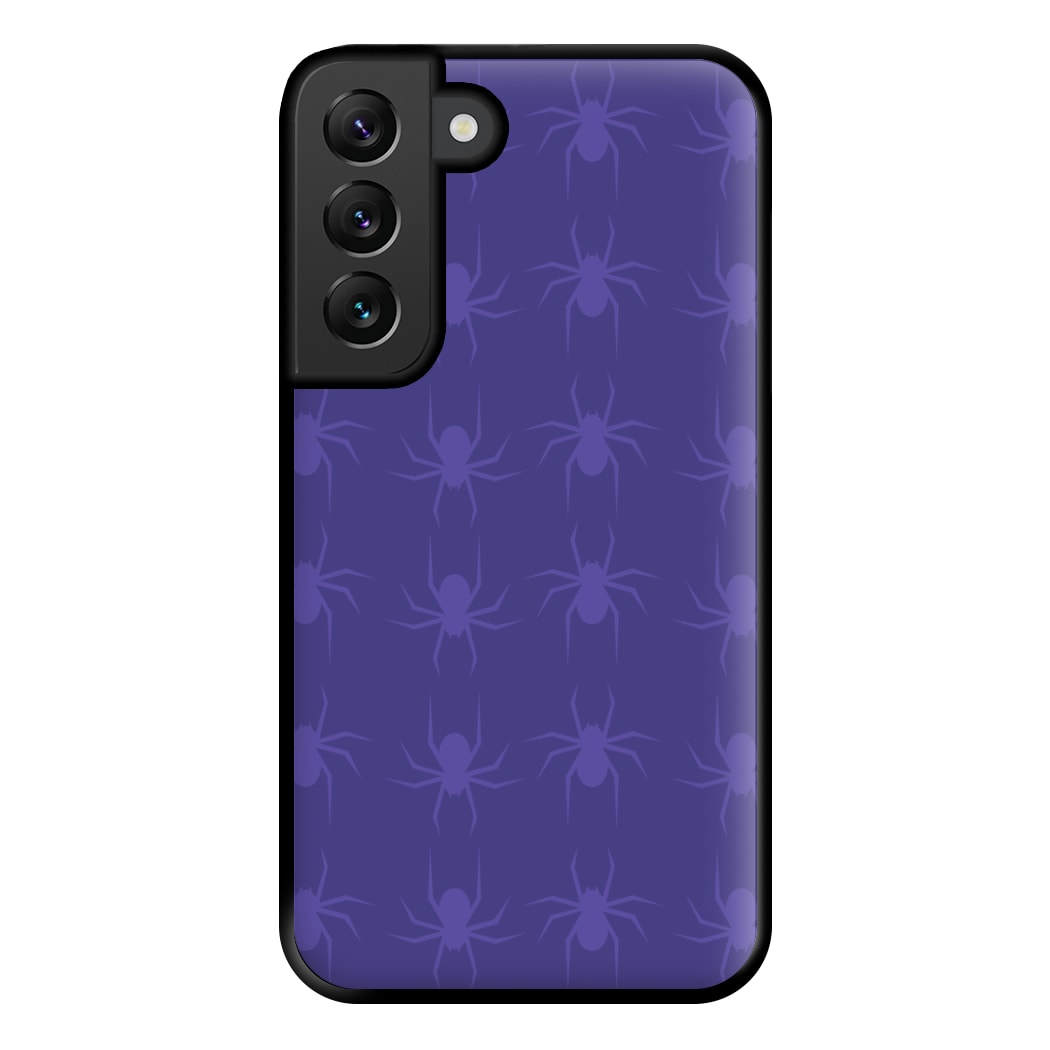 Spider Pattern - Halloween Phone Case for Galaxy S22 Plus