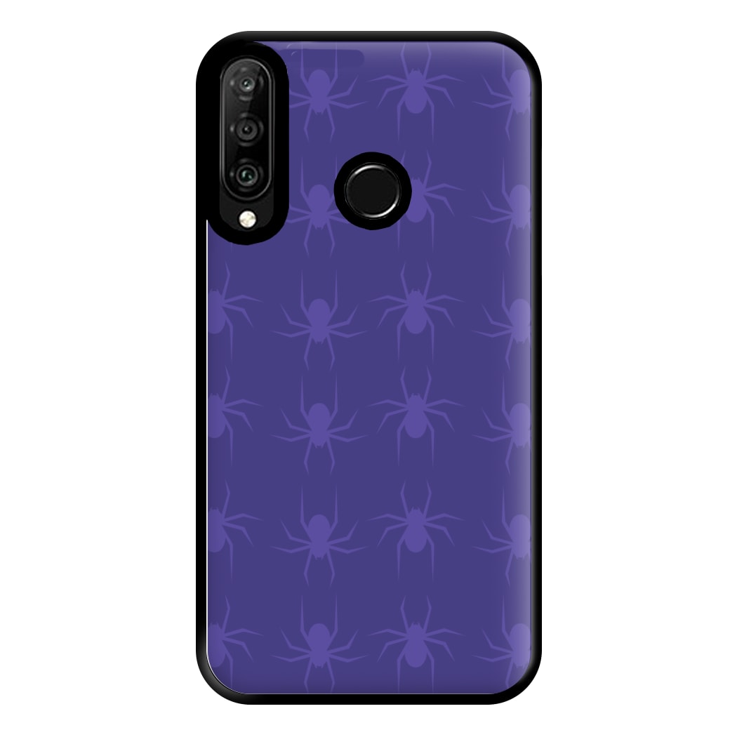 Spider Pattern - Halloween Phone Case for Huawei P30 Lite