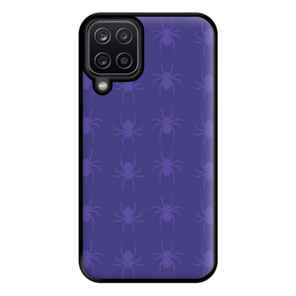 Spider Pattern - Halloween Phone Case for Galaxy A12