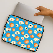 Chucky And Jason Pattern - Halloween Laptop Sleeve 2