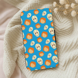 Chucky And Jason Pattern - Halloween Wallet Phone Case