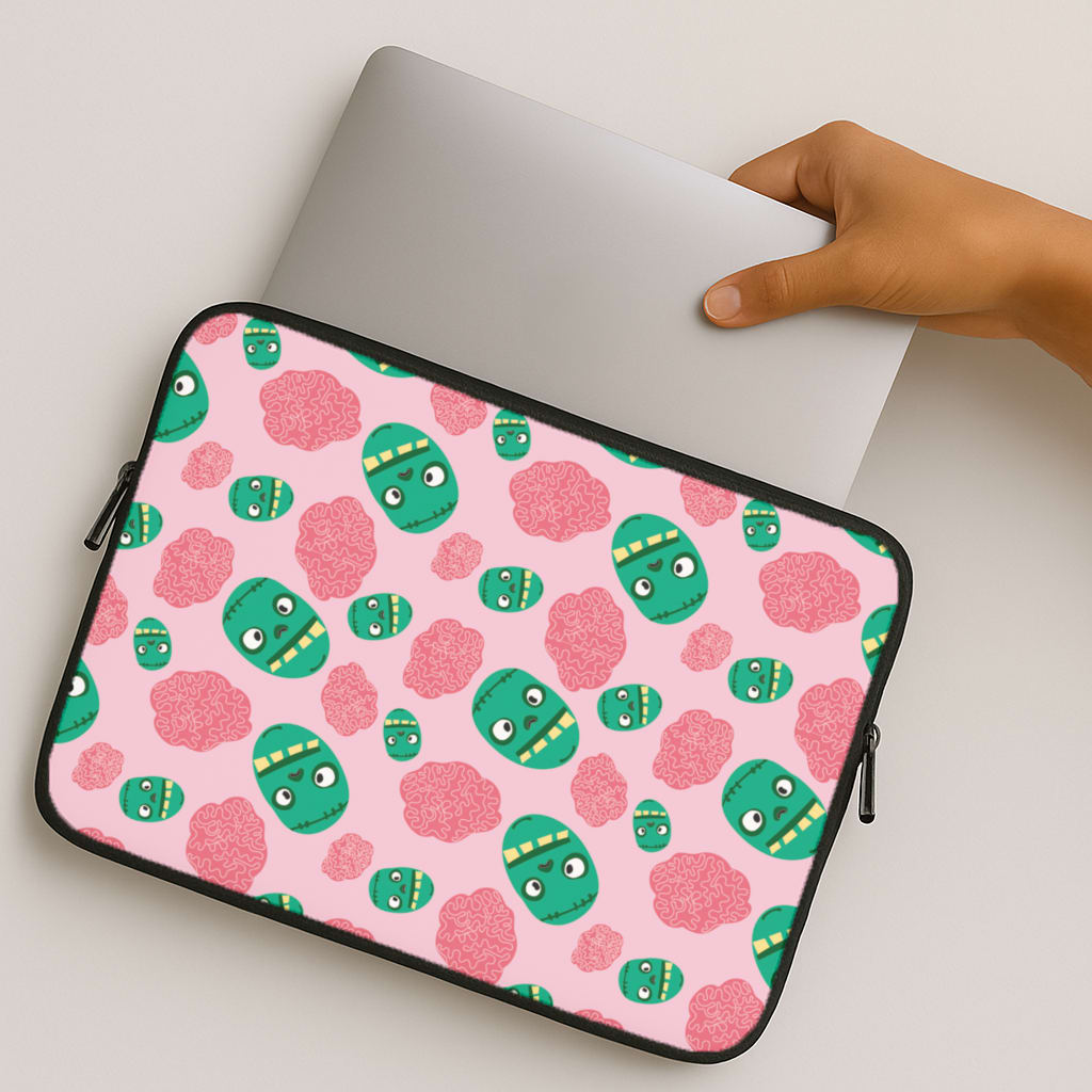 Frankenstein And Brains - Halloween MacBook Case