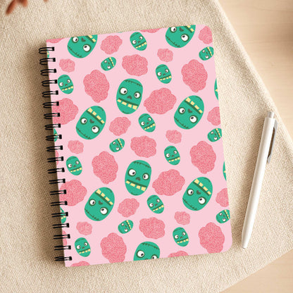 Frankenstein And Brains - Halloween Notepad