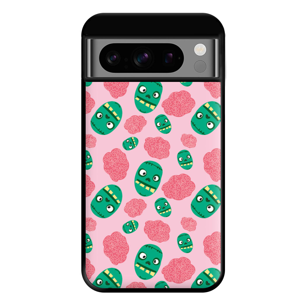 Frankenstein And Brains - Halloween Phone Case for Google Pixel 8 Pro