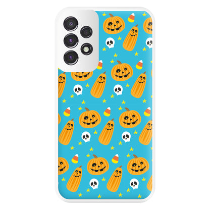 Halloween Pattern 1 Phone Case for Galaxy A53