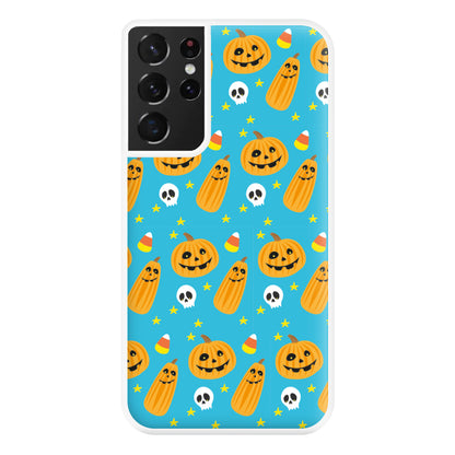 Halloween Pattern 1 Phone Case for Galaxy S21 Ultra