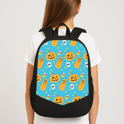 Halloween Pattern 1 Large School Bag