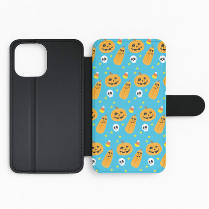 Halloween Pattern 1 Flip Phone Case