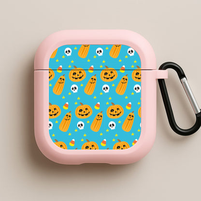 Halloween Pattern 1 Pink AirPods Case