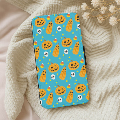 Halloween Pattern 1 Wallet Phone Case