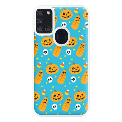 Halloween Pattern 1 Phone Case for Galaxy A21s