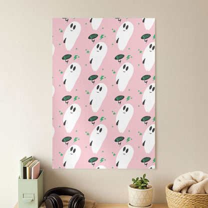 Halloween Pattern 2 Poster