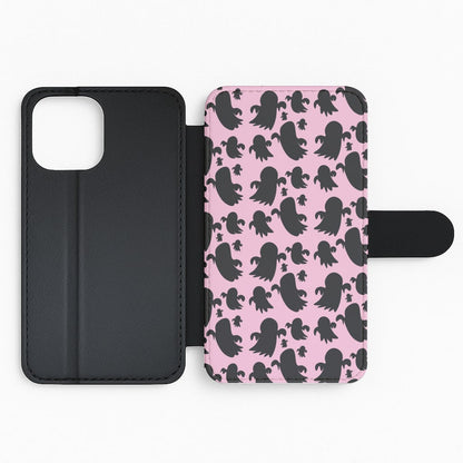 Halloween Pattern 8 Flip Phone Case
