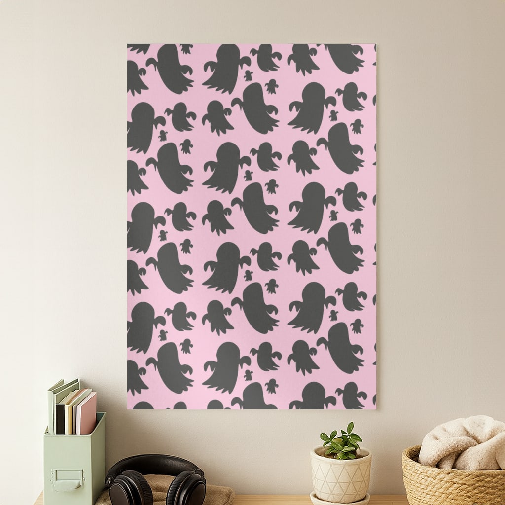 Halloween Pattern 8 Poster