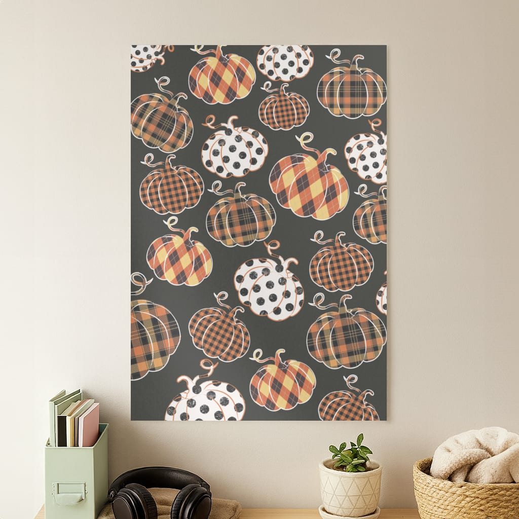 Halloween Pattern 11 Poster