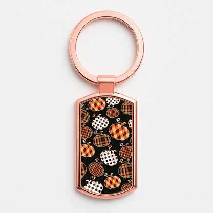 Halloween Pattern 11 Luxury Keyring