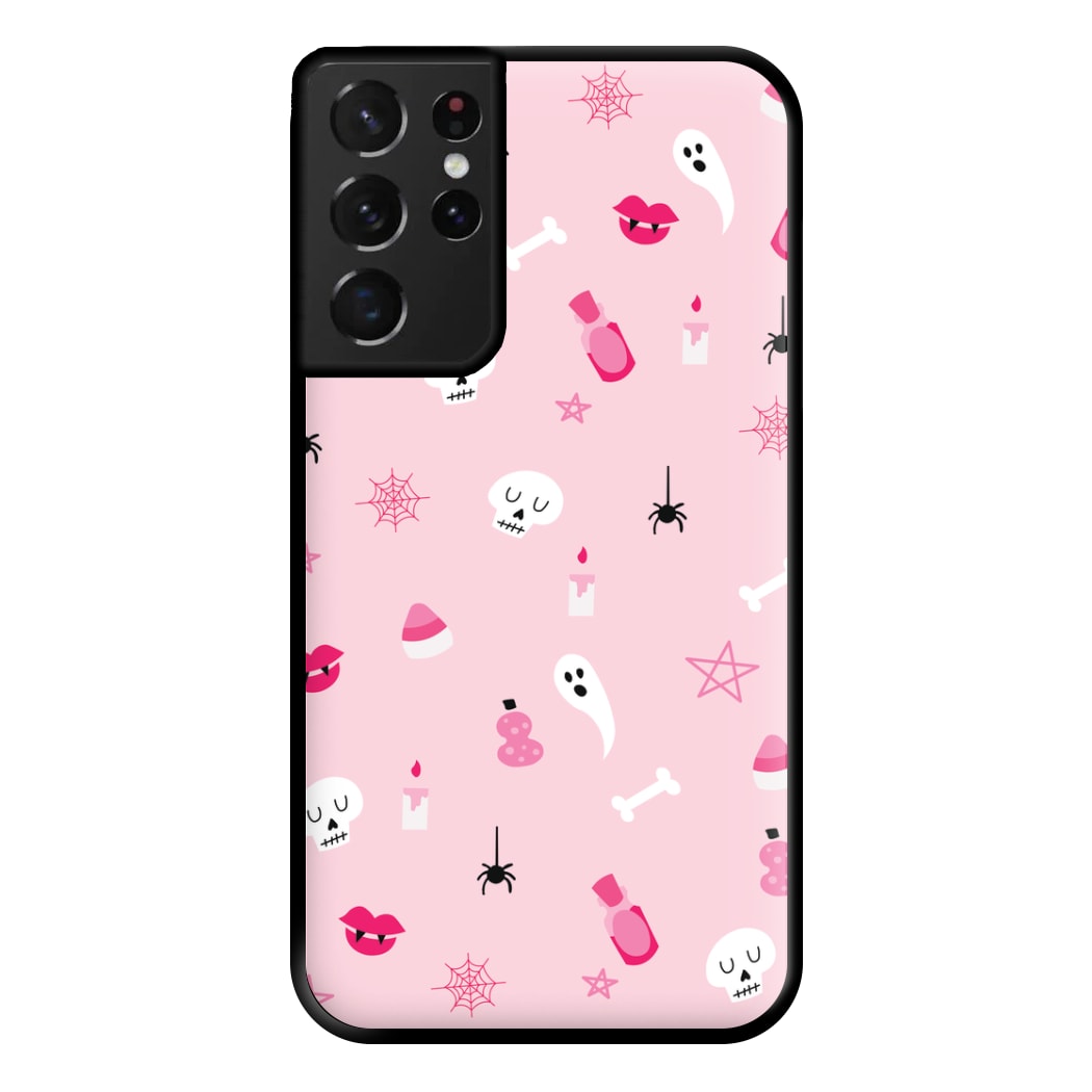 Halloween Pattern 12 Phone Case for Galaxy S21 Ultra