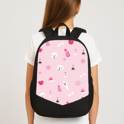 Halloween Pattern 12 Large School Bag