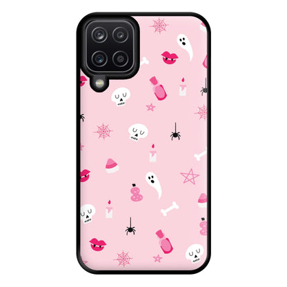 Halloween Pattern 12 Phone Case for Galaxy A12