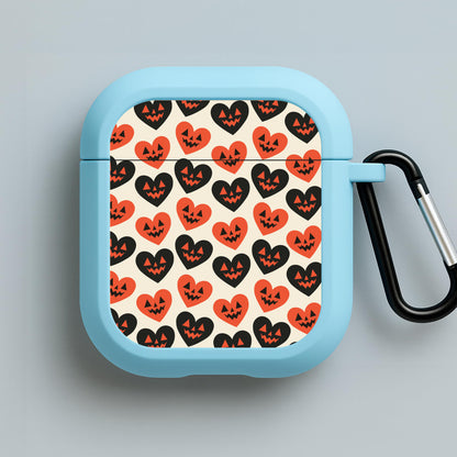 Halloween Pattern 13 Blue AirPods Case