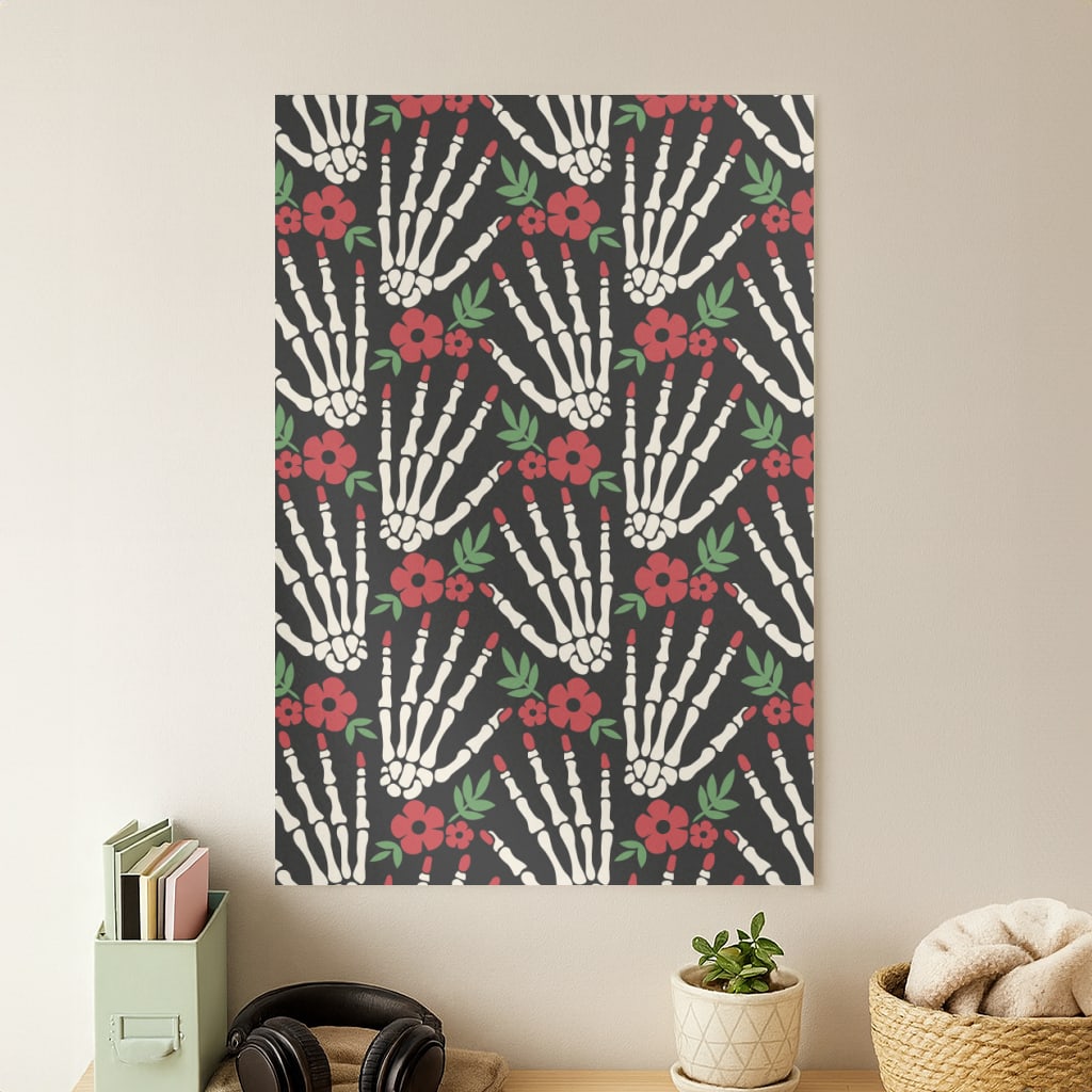 Halloween Pattern 15 Poster